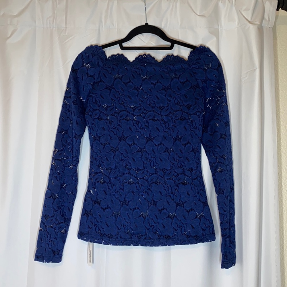 Lace Off the Shoulder Top